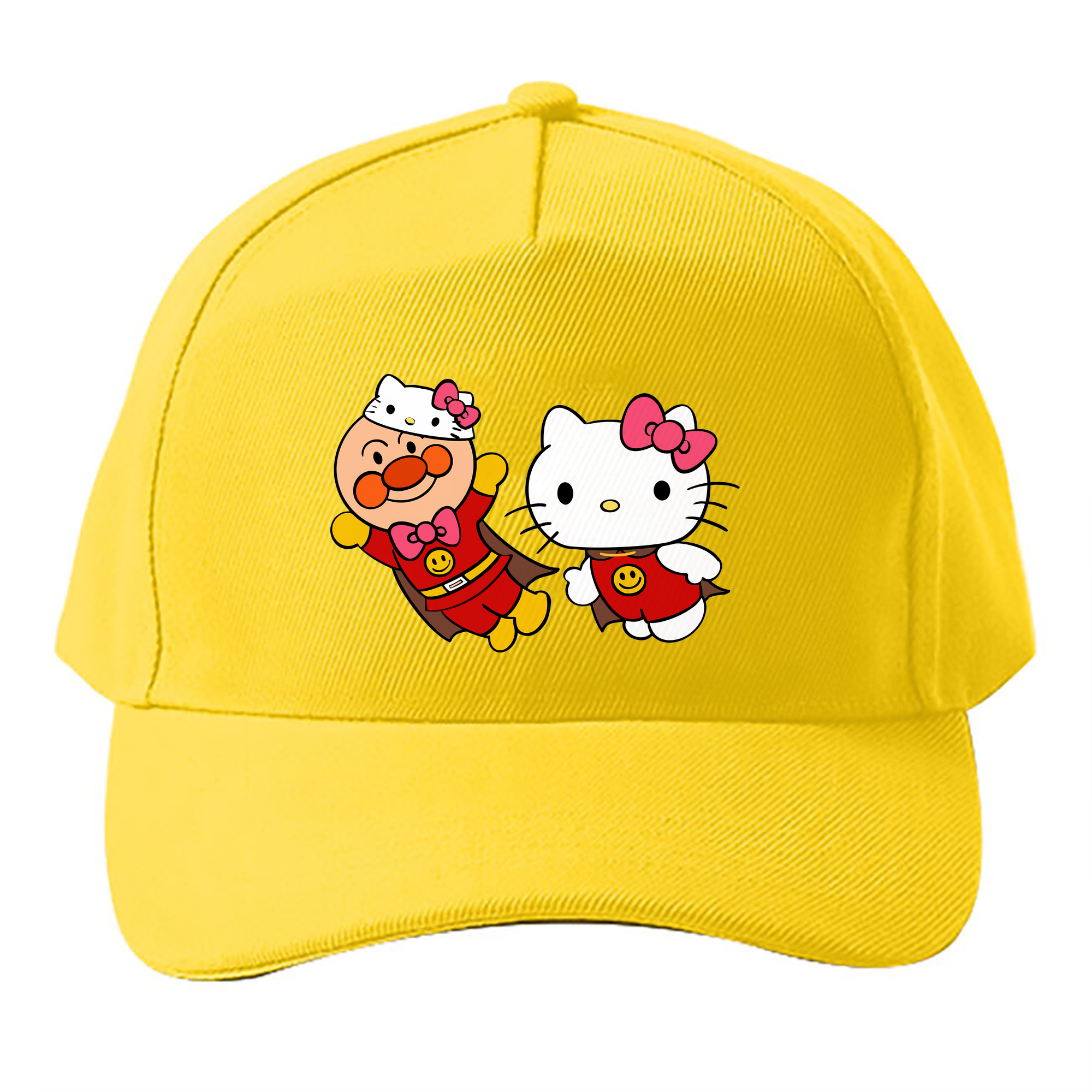 （画像用） アンパンマン Anpanman ベースボールキャップ 綿100％ 男女兼用 帽子 スポーツ